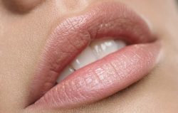full lips smiling